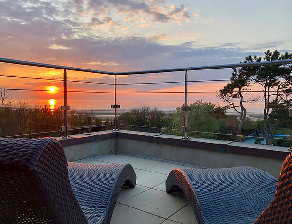 Relaxez-vous devant ce coucher de soleil