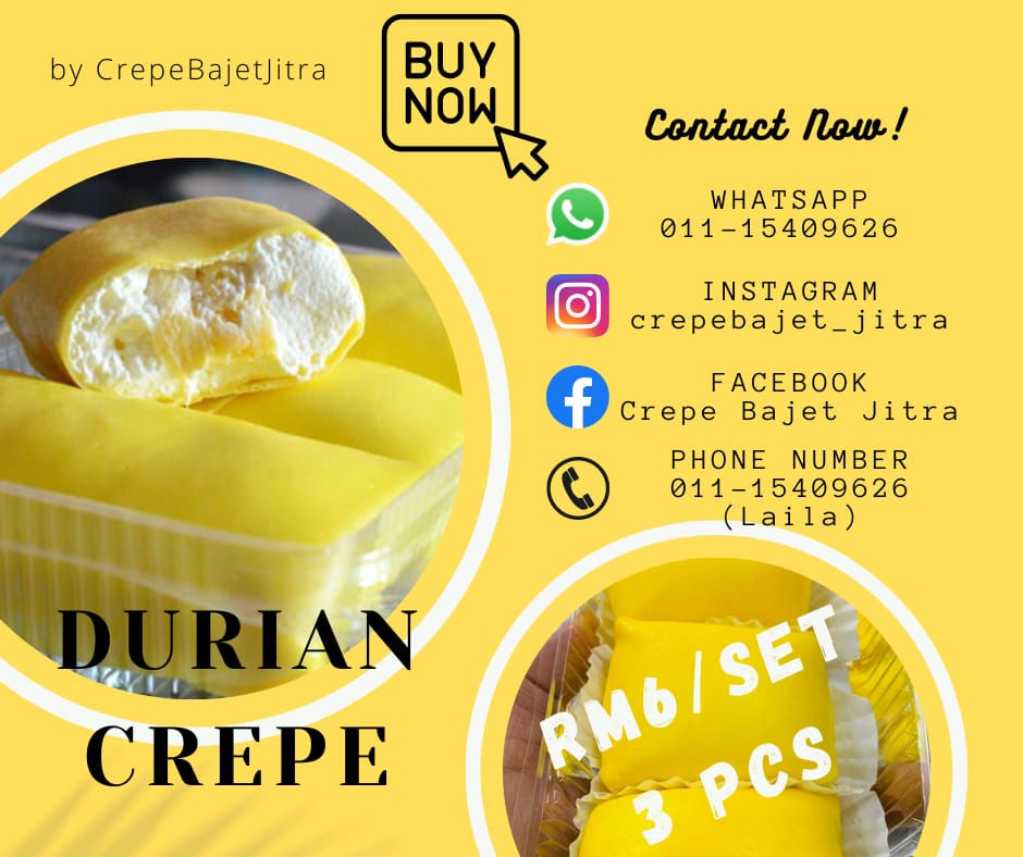 Durian Crepe