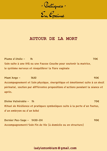 Tarifs