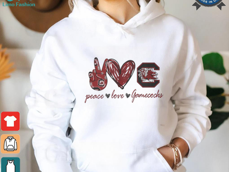 Peace Love Gamecocks shirt