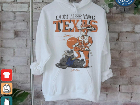 Don’t mess with Texas Football pocket T shirt