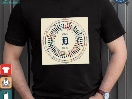 2024 Detroit Tigers are MLB 80 73 RepDetroit and HeadToHead t shirt