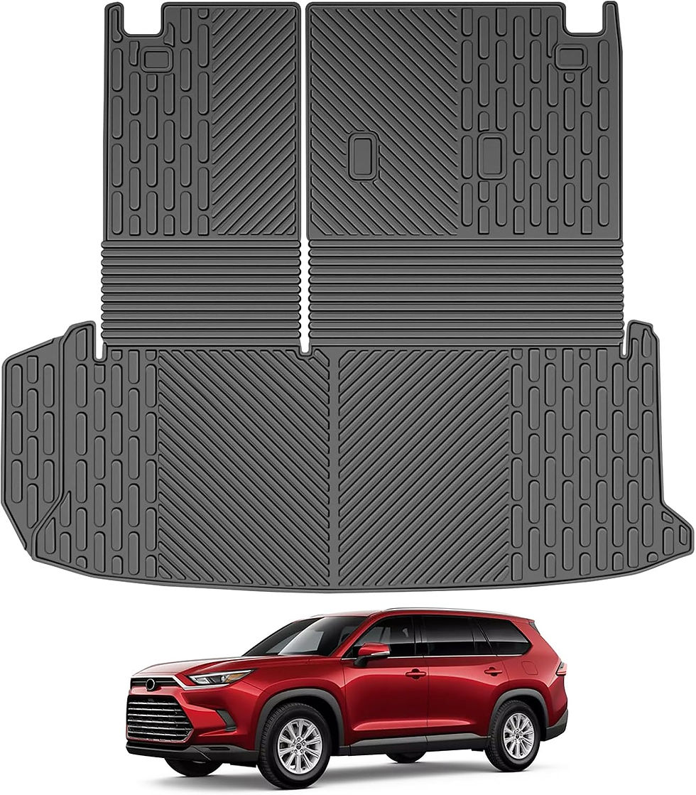Thumbnail: Cargo Mat Fit for 2020-2025 Toyota Highlander&Grand Highlander 3rd Row Backrest