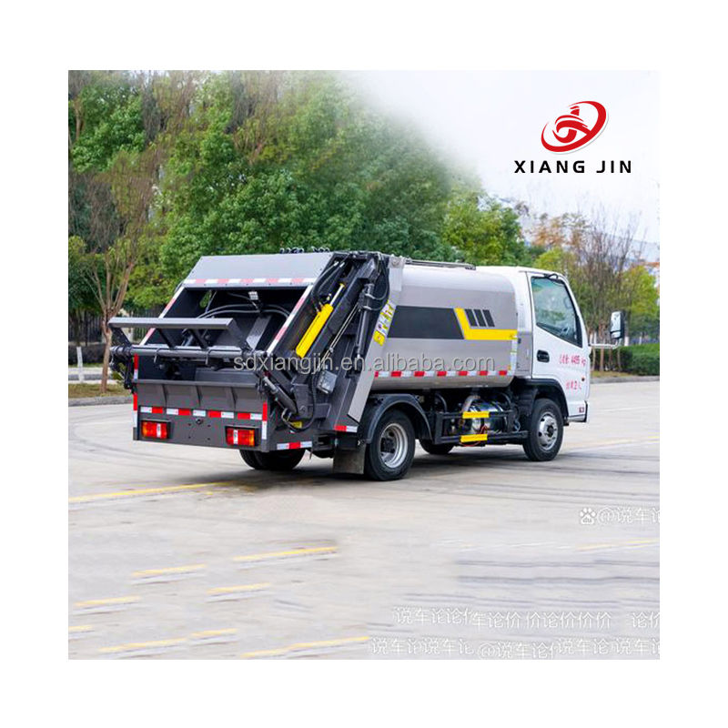 Thumbnail: Jiefang FAW 4X2 6-Wheel Diesel Compactor Garbage Truck with Manual Transmission