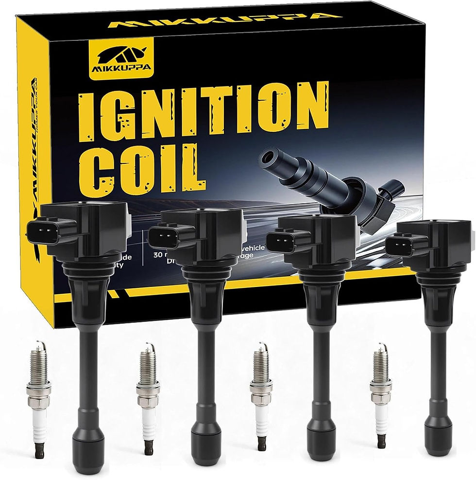 Thumbnail: MIKKUPPA UF333 Ignition Coil Packs and Spark Plugs Replacement for Toyota 2002-