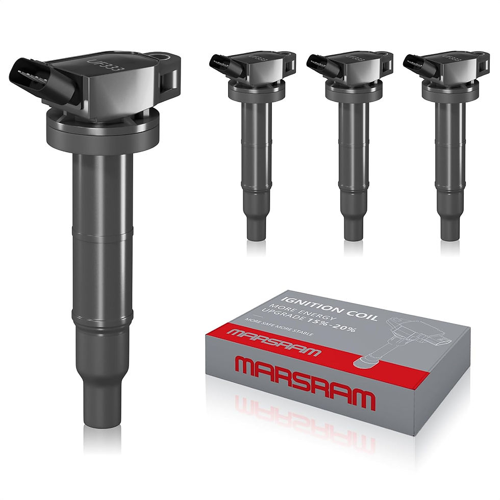 Thumbnail: Marsram Ignition Coil Pack UF596 & Double Iridium Spark Plug 4912 for 2009 2010