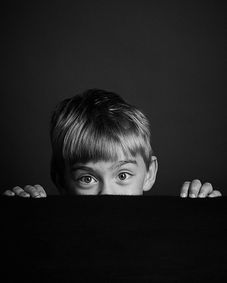 Photo scolaire noir et blanc créative