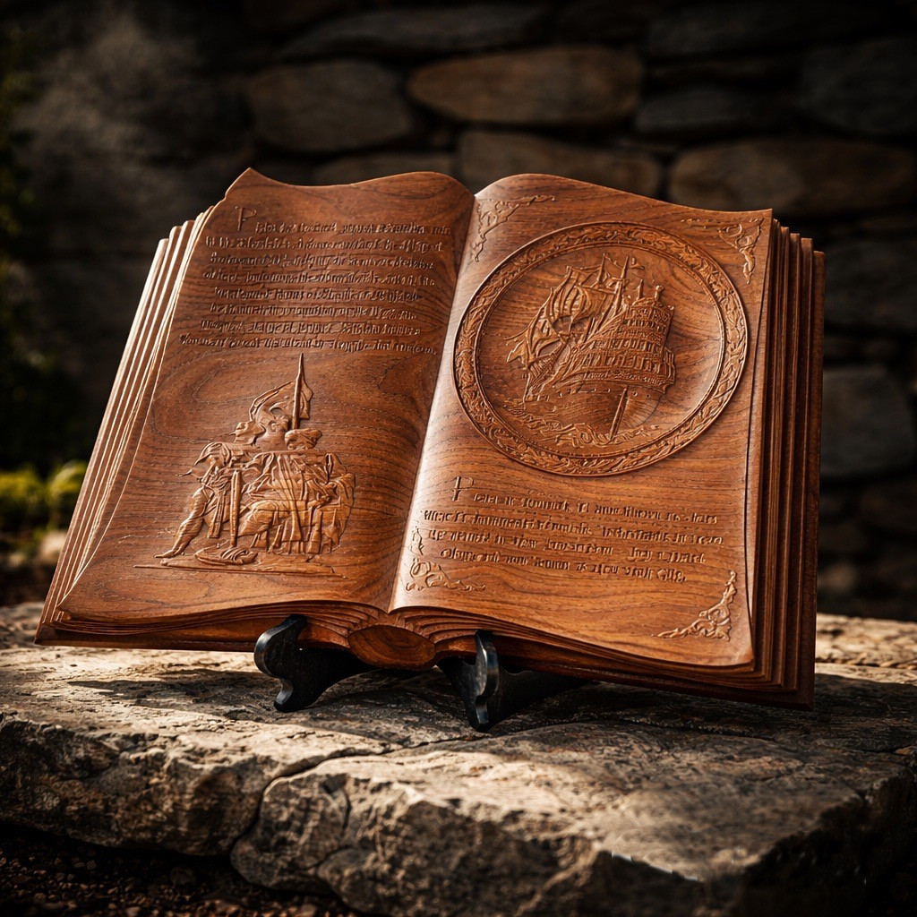 Large Decorative Book