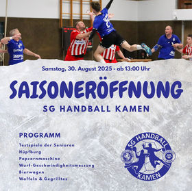 Saisoneröffnung - SGH Kamen lädt zum großen Familienfest