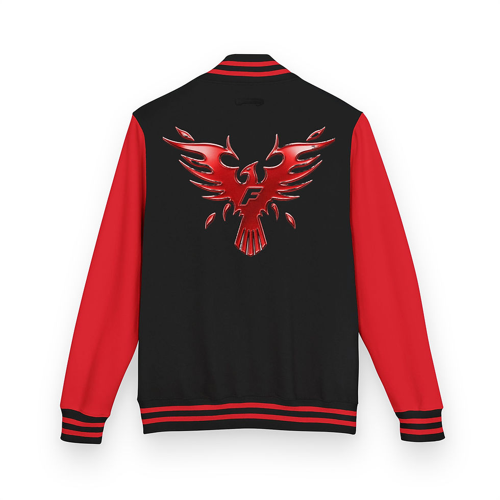 Thumbnail: Phoenix Phly letterman jacket (design 2)