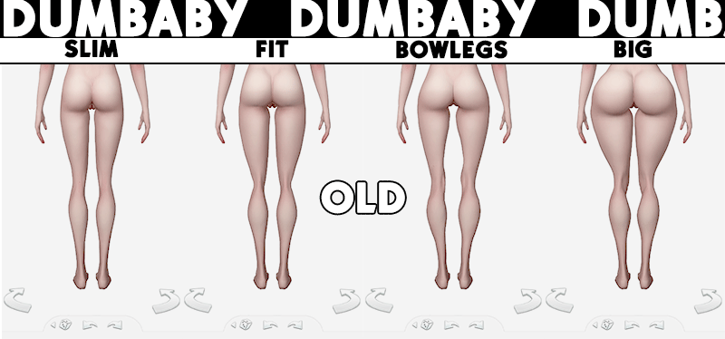 DOWNLOAD 6 Female Bottoms