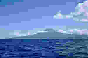 View of the Pico Volcano on Pico island in Azores, Portugal