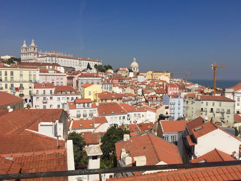 Skyline of Lisbon, Portugal