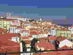 Skyline of Lisbon, Portugal