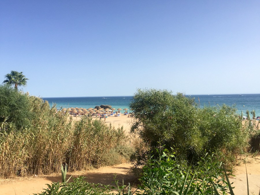 Beach in the Algarve, Portugal