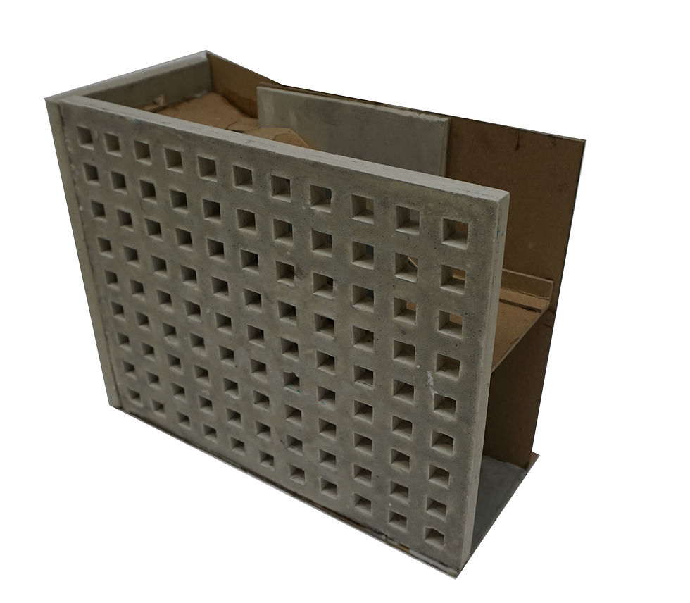 Atmospheric Model Stair Exterior