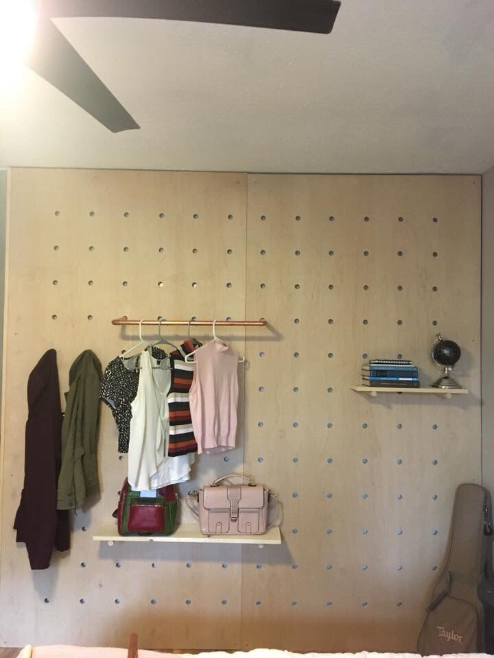 Pegboard Wall Project