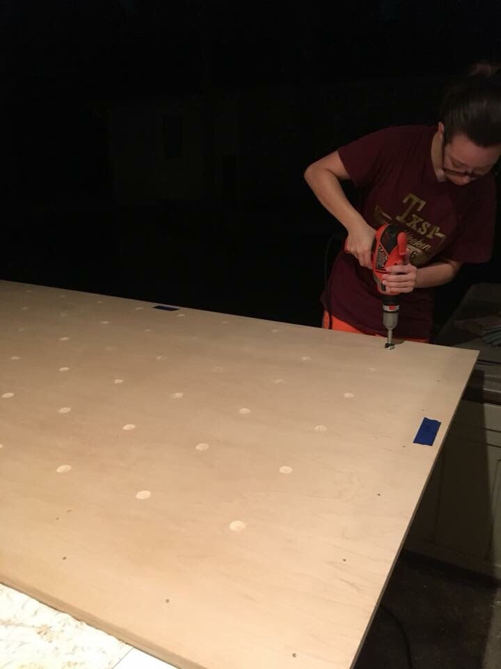 Pegboard Wall Project