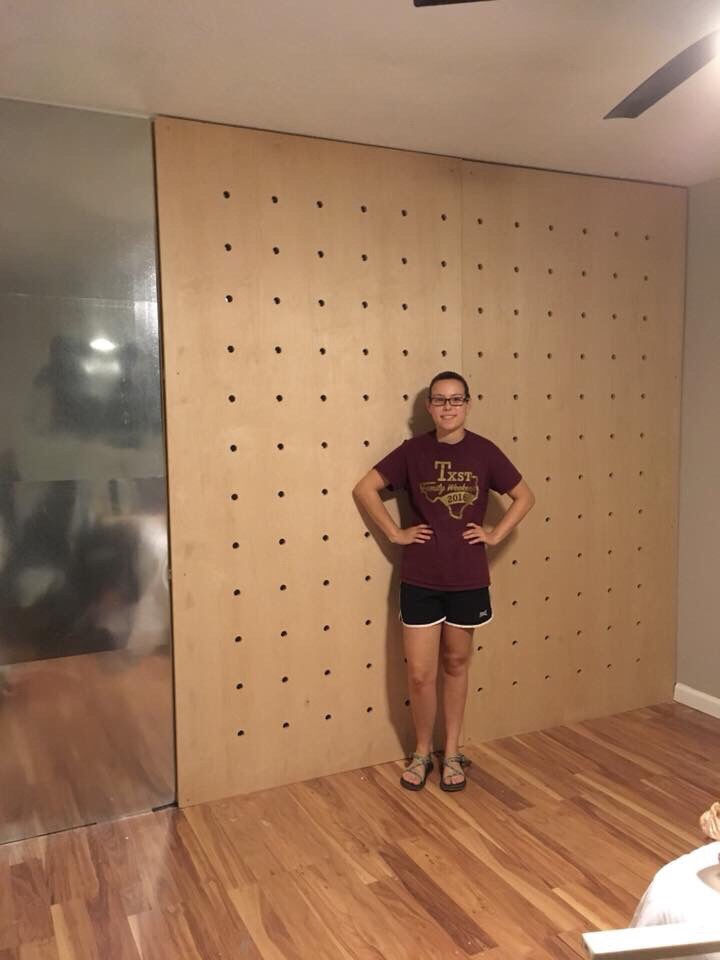 Pegboard Wall Project