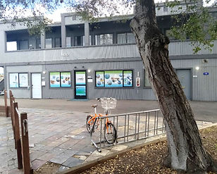 bicycle parking Ballena Bay, Alameda, CA