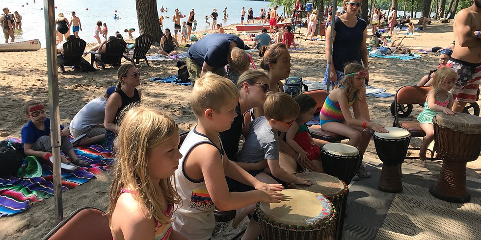 Family Beach Opener & BBQ featuring Brother Ghana Drum Jam