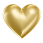 Gold Heart