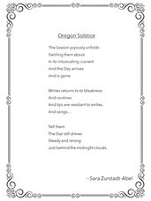 Oregon Solstice