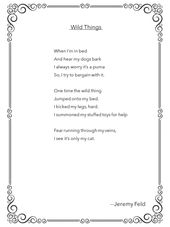 Â Wild ThingsÂ
