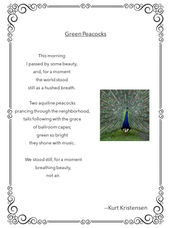 Green Peacocks