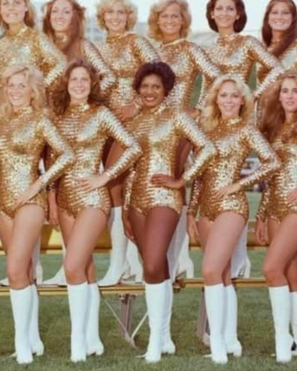 Linda Ware, one of the first Black Golden Girls in Marching Mizzou in the mid 1970s