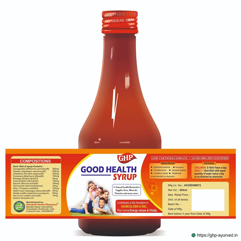 Thumbnail: GOOD HEALTH SYRUP
