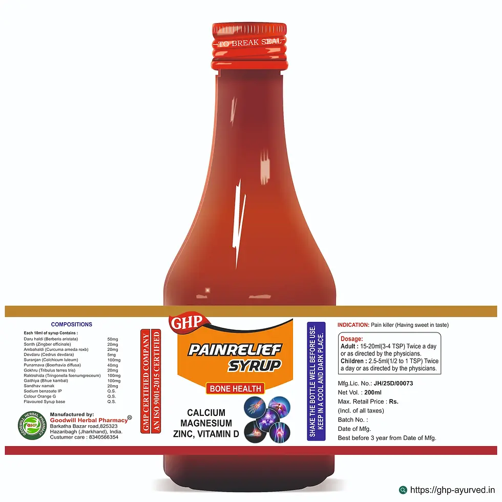 थंबनेल: PAINRELIEF SYRUP