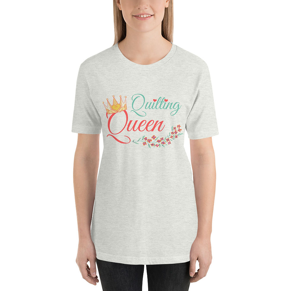 Thumbnail: Quilting Queen - Short-Sleeve Unisex T-Shirt