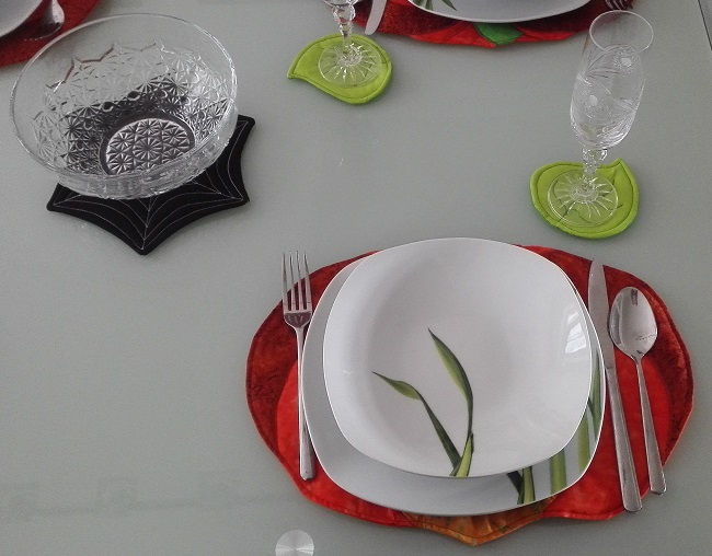 Thumbnail: Mandala Table Sets - Halloween Pumpkin