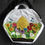 Thumbnail: Shamanic Drum Bag with Flowers and Bees