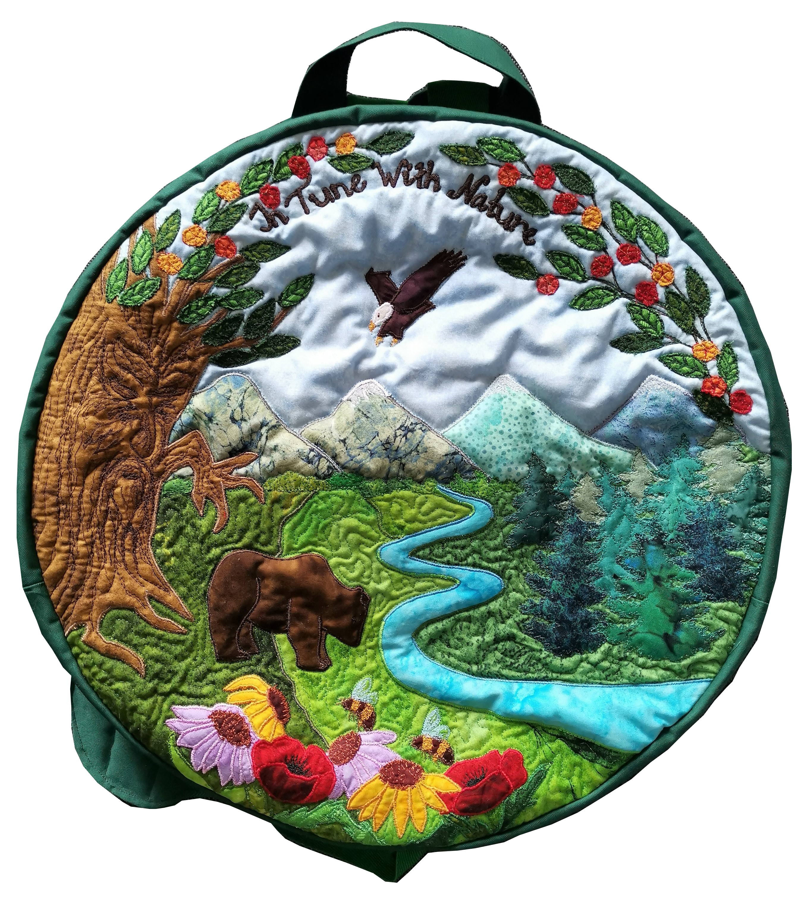 Shamanic Drum Bag - In Tune with Nature