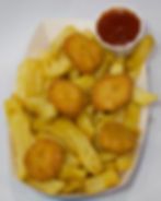 Chicken Nuggets and Chips