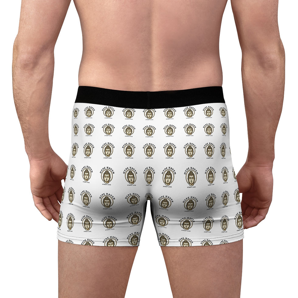 Thumbnail: Men's Boxer Briefs — All-Over Print Vintage Coffee Logo Pattern