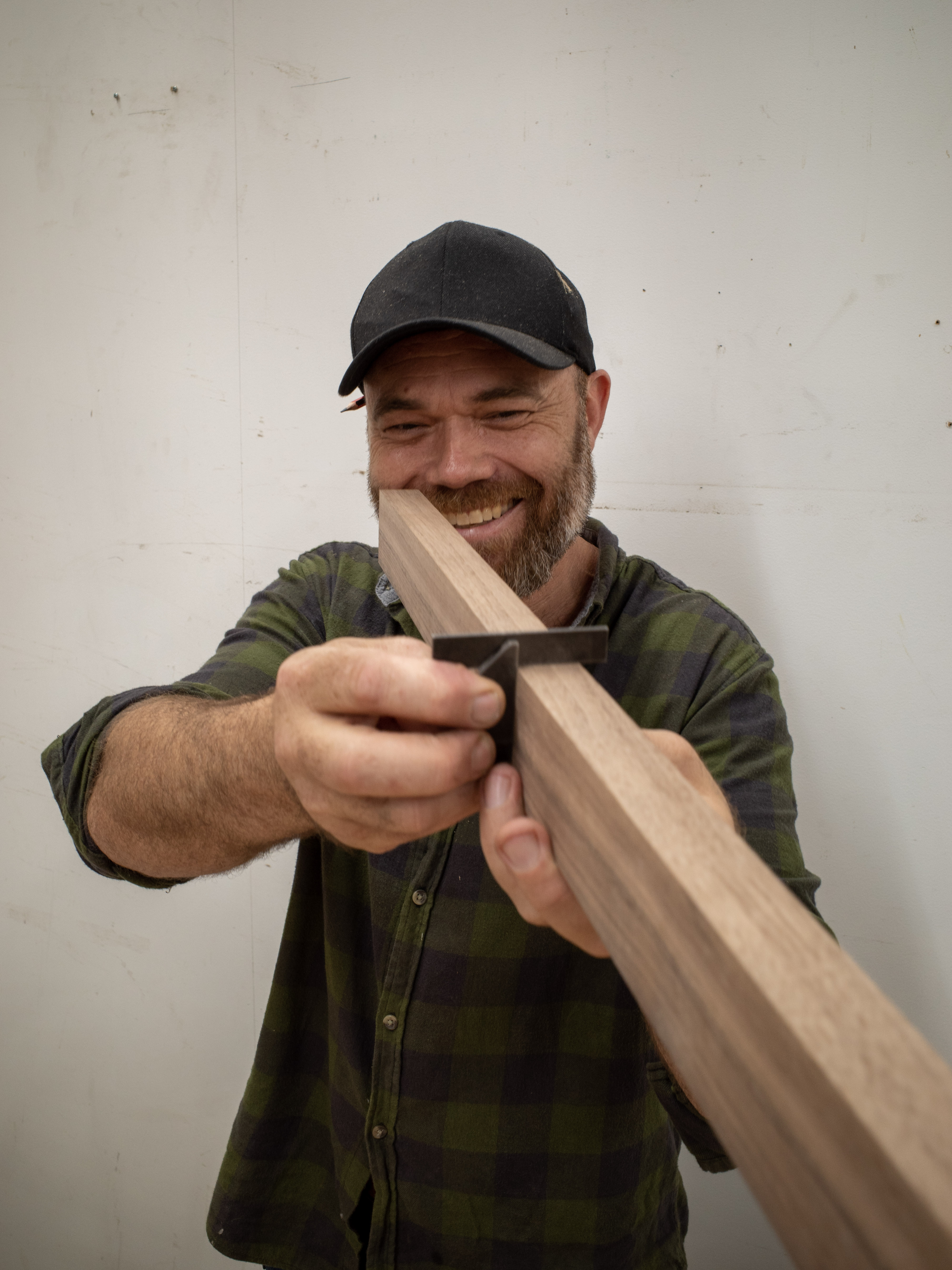 Brendan Cody, furniture maker and woodworking teacher at Chisel & Dowel in Sydney.