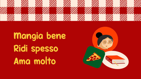 Isabella Logo Pizza Illustration