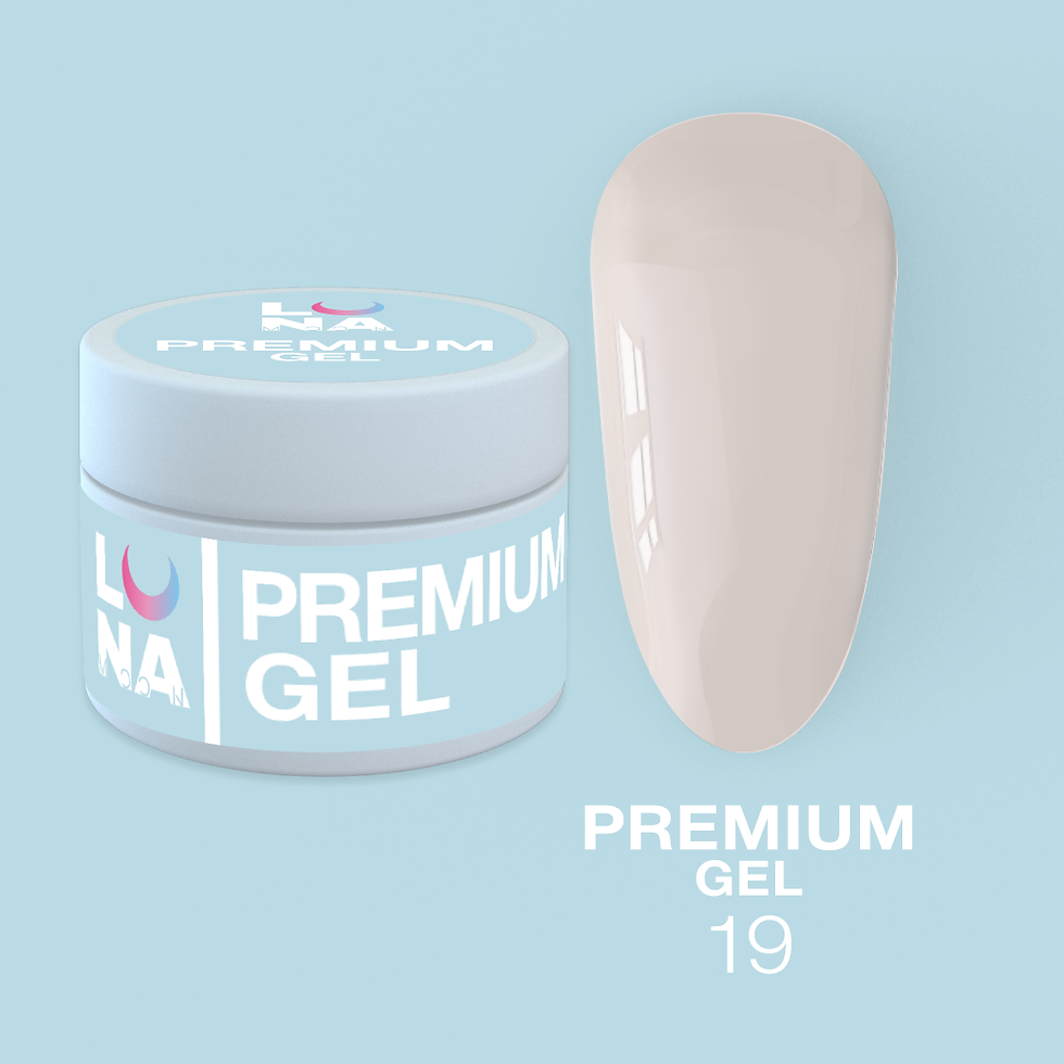 Premium gels 19 - 15ml/30ml/50ml