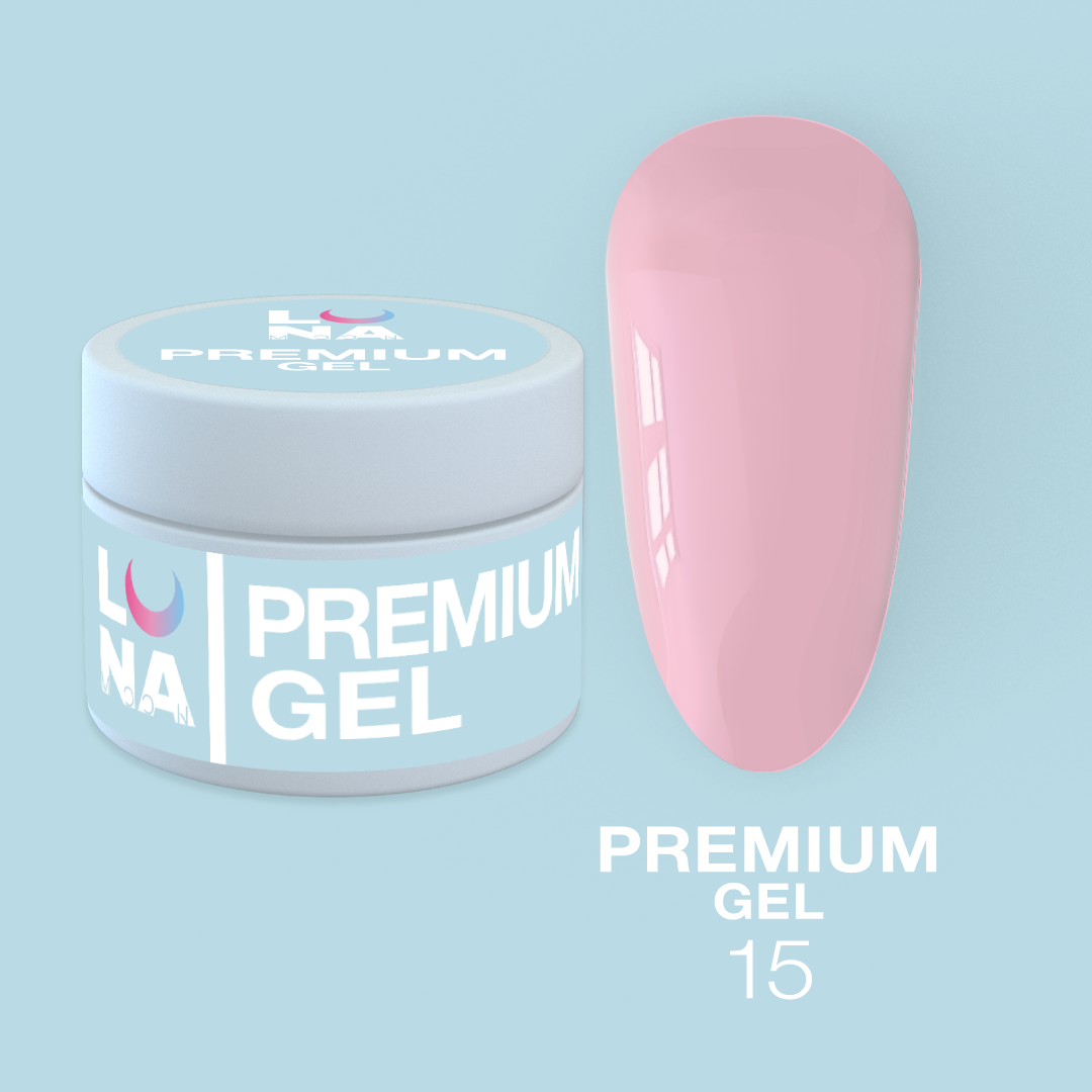 Premium gels 15 - 15ml/30ml/50ml