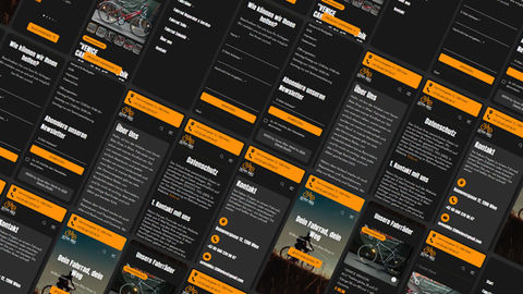 Seven Bike Mobile Screens