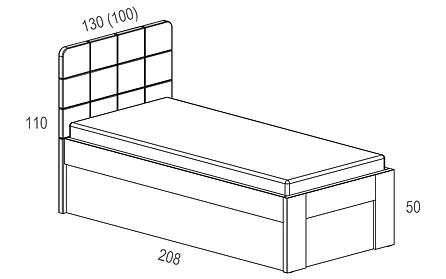 Postel Pohoda s úložným prostorem, dvoulůžko.JPG