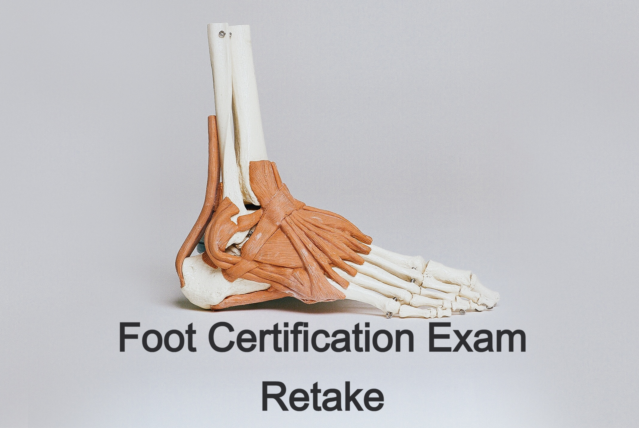 National Foot Certification Exam only