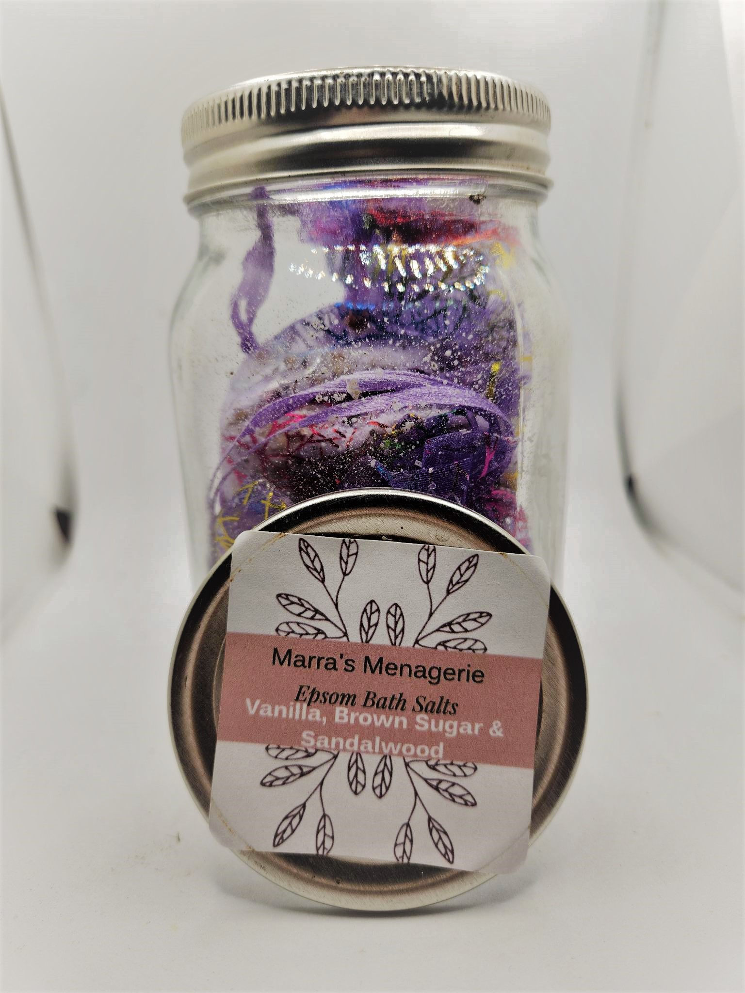 Vanilla, Brown Sugar & Sandalwood Epsom Bath Salts