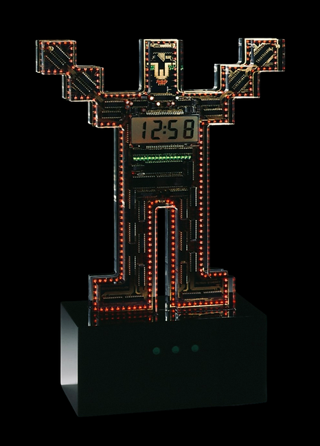 Petrus Wandrey, Computerman's Clock, 1987