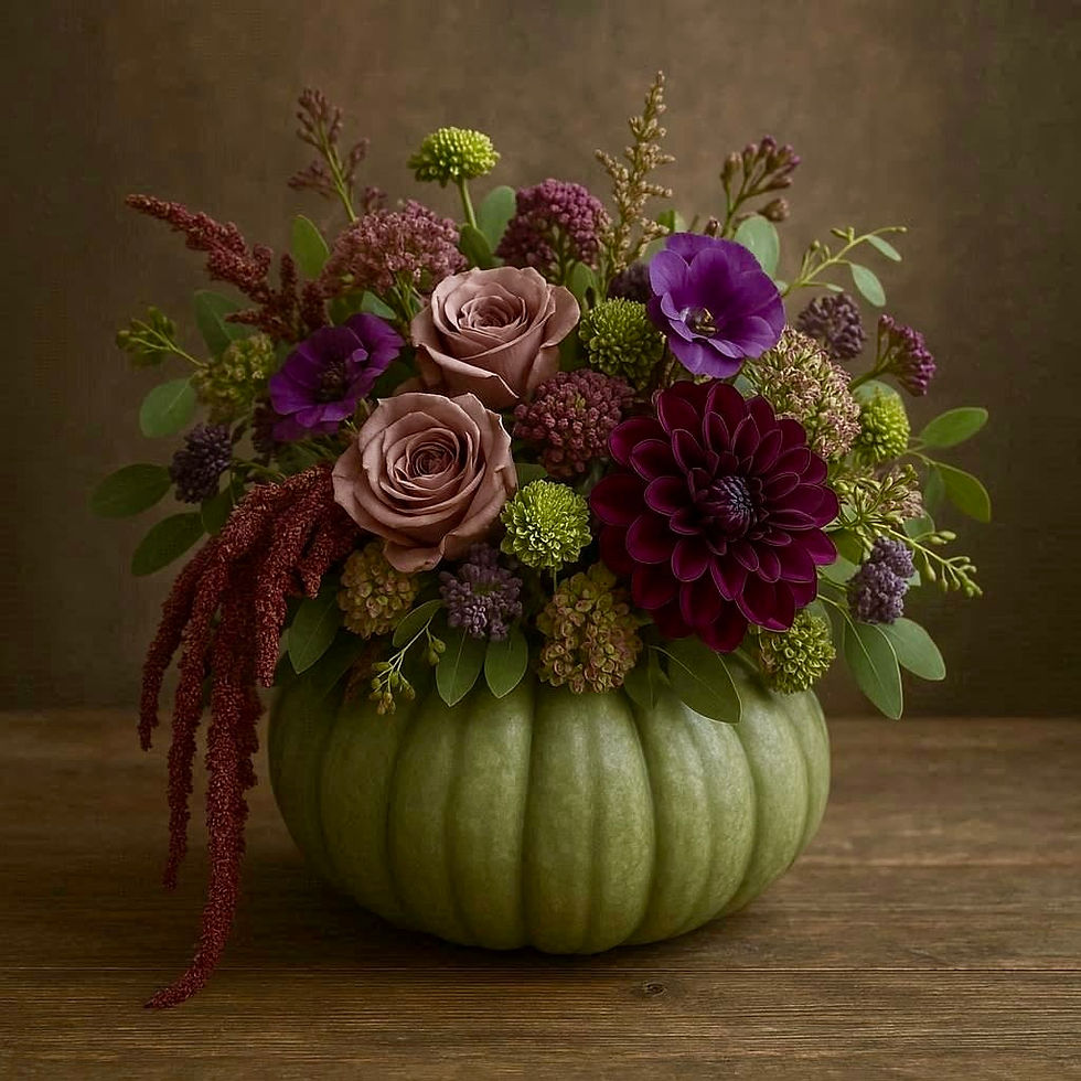 Thumbnail: Fall Pumpkin Arrangement