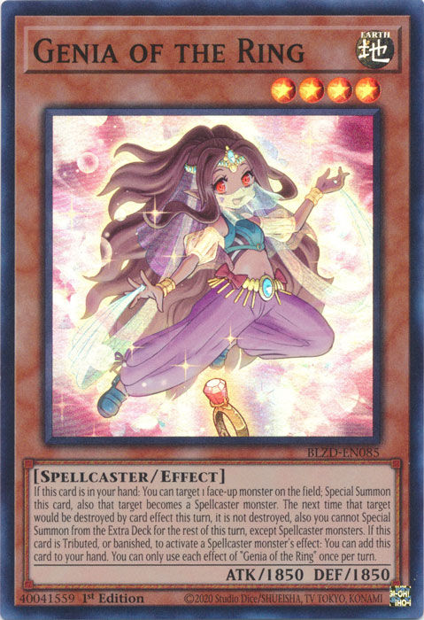 Genia Of The Ring - BLZD-EN085 - Super Rare