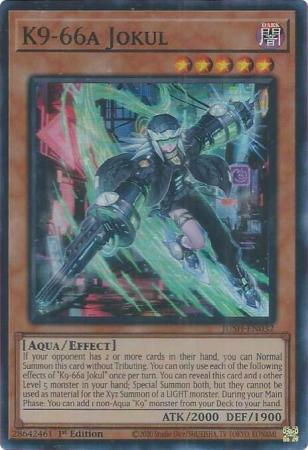 K9-66a Jokul(ESPAÑOL) - JUSH-EN032 - Super Rare 1st Edition